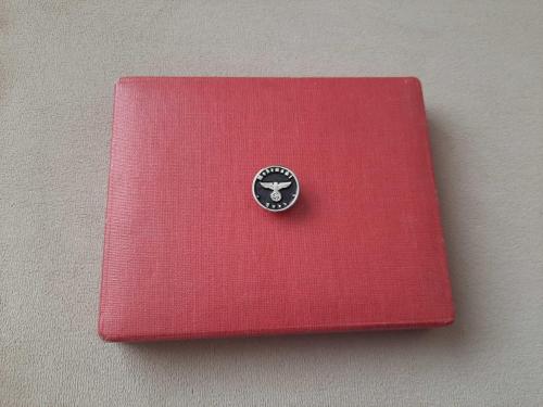 İKİNCİ DÜNYA SAVAŞI ALMANYA - NAZİ ASKERİ ROZETİ - MADALYA C5056