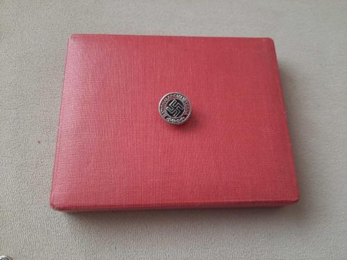 İKİNCİ DÜNYA SAVAŞI ALMANYA - NAZİ ASKERİ ROZETİ - MADALYA C5058