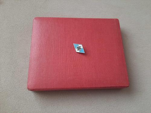 İKİNCİ DÜNYA SAVAŞI ALMANYA - NAZİ ASKERİ ROZETİ - MADALYA C5062