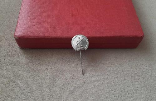 İKİNCİ DÜNYA SAVAŞI RUSYA SOVYET DÖNEMİ ASKERİ ROZETİ - MADALYA C5072