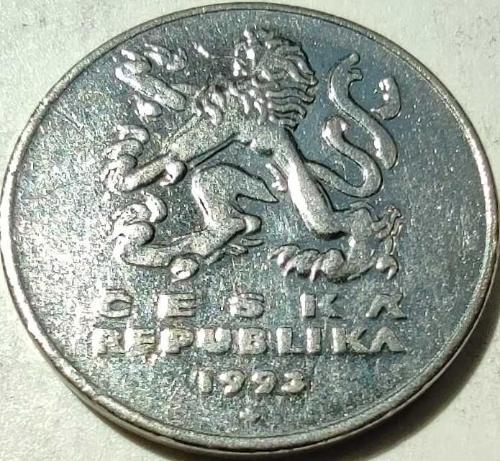 Çek Cumhuriyeti 1993 5 Koruna (Kron) Prag Charles Köprüsü Temalı