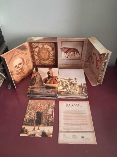 Dvd Film Rome Sezon 1 Ve 2 Full Tam Set  AHŞAP KUTUSUNDA Orijinal - Çiziksiz Amerika Baskısı Türkçe Yok Nadir Koleksiyon Hergün yeni Ürün