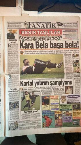 FANATİK SPOR GAZETESİ - TURKISH NEWSPAPER - DOĞUM GÜNÜ HEDİYESİ  - EKSİKSİZ TAM TAKIM GAZETE - 2 MAYIS 1997 - SAYI: 529 - MEHMET ALİ YILMAZ - ALİ ŞEN - SÜLEYMAN SEBA - İSMET TONGO - NACİ YALINKILIÇ - RAHMAN SAĞIROĞLU - GERÇEK SPOR GAZETESİ - FANATİK - TRABZONSPORLULAR - FENER VE TRABZON'A SERVET - BRATTBAKK - BARCA RONALDO BOMBASI - SAMSUN BURSA'YI MİSAFİR EDİYOR - ÇİN AMBARGOSU - BAŞKAN ÖZBEK'TEN SKANDAL - DEV ZİRVE - AY-YILDIZLI HÜZÜN - KAHIR GECESİ - FUTBOLSEVERLER ŞAŞKIN - OLIVIERA'DAN HATIRA - M. ALİ YILMAZ'LA DOBRA DOBRA - SERGEN VE ALPAY 1.1 TRİLYON - TESELLİ - TÜRKİYE'NİN GÖZYAŞLARI - UMUDUMUZ KALMADI - BERRAK DENİZE DENİZLİ RENGİ - İSTİFA GÜNDEMDE YOK - OLIVEIRA BELÇİKA'YI YENİDEN YÜKSELTTİ - HOLLANDA GALİBİYETİ TESADÜF - DENİZLİ'YE TAM DESTEK - TÜRKİYE - BELÇİKA - SAMSUNSPOR - BURSASPOR - TRABZONSPOR - GALATASARAY - BEŞİKTAŞ - FENERBAHÇE - TÜRKİYE 1-3 BELÇİKA - SAMSUNSPOR VS BURSASPOR (SKOR BELİRTİLMEMİŞ)