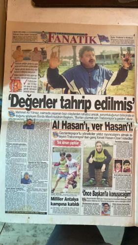 FANATİK SPOR GAZETESİ - TURKISH NEWSPAPER - DOĞUM GÜNÜ HEDİYESİ  - EKSİKSİZ TAM TAKIM GAZETE - 2 MAYIS 1997 - SAYI: 529 - MEHMET ALİ YILMAZ - ALİ ŞEN - SÜLEYMAN SEBA - İSMET TONGO - NACİ YALINKILIÇ - RAHMAN SAĞIROĞLU - GERÇEK SPOR GAZETESİ - FANATİK - TRABZONSPORLULAR - FENER VE TRABZON'A SERVET - BRATTBAKK - BARCA RONALDO BOMBASI - SAMSUN BURSA'YI MİSAFİR EDİYOR - ÇİN AMBARGOSU - BAŞKAN ÖZBEK'TEN SKANDAL - DEV ZİRVE - AY-YILDIZLI HÜZÜN - KAHIR GECESİ - FUTBOLSEVERLER ŞAŞKIN - OLIVIERA'DAN HATIRA - M. ALİ YILMAZ'LA DOBRA DOBRA - SERGEN VE ALPAY 1.1 TRİLYON - TESELLİ - TÜRKİYE'NİN GÖZYAŞLARI - UMUDUMUZ KALMADI - BERRAK DENİZE DENİZLİ RENGİ - İSTİFA GÜNDEMDE YOK - OLIVEIRA BELÇİKA'YI YENİDEN YÜKSELTTİ - HOLLANDA GALİBİYETİ TESADÜF - DENİZLİ'YE TAM DESTEK - TÜRKİYE - BELÇİKA - SAMSUNSPOR - BURSASPOR - TRABZONSPOR - GALATASARAY - BEŞİKTAŞ - FENERBAHÇE - TÜRKİYE 1-3 BELÇİKA - SAMSUNSPOR VS BURSASPOR (SKOR BELİRTİLMEMİŞ)