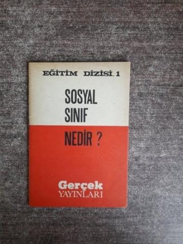 Sosyal Sınıf Nedir? Eğitim Dizisi: 1