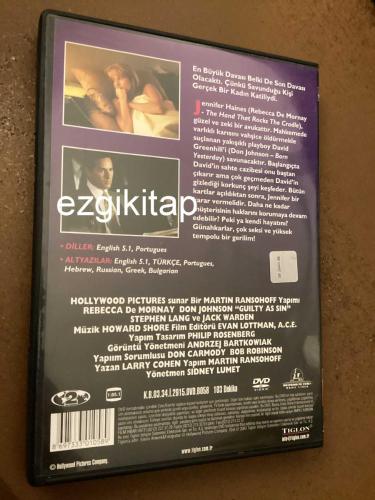 günahkarlar dvd   (PC'de denenmiştir/izlenmiştir)  rebecca de mornay don johnson stephen lang dana ivey luis guzman (guilty as sin)