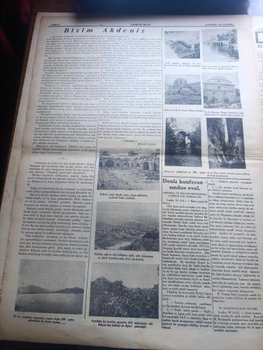 Hakimiyeti Milliye Gazetesi - Turkish Newspaper - 20 Haziran 1934 - İran Şahinşahı hazretlerinin Ankara'da geçirdikleri dördüncü gün - İran şahı Dün halkevinde tertip edilen öz soy piyesini Gazi Mustafa Kemal Atatürk hazretleri ile beraber seyrettiler Fotoğrafı - İsmetpaşa kız enstitüsü'nde  muallimler Şahinşah hazretlerine takdim edildi fotoğraf - Öz soy piyesinden bir sahne fotoğraf - Amerika'nın alacakları - Hitler Mussolini'yi berline davet etti - Japonya ve Sovyetler hakkında - muhafız bisikletçileri Urfa'ya vardılar - memleket postası - Roman insanlığın hali yazan Andre Malro Yazı Dizisi - iktisadi bakımından İran - Şahinşah hazretlerinin saraylarının kapısı Fotoğrafı - Tahran'da Milli meclis binası Fotoğrafı - Bizim Akdeniz yazan Falih Rıfkı Atay - gece yarısı kulübü Clive Brook tarafından - ben fahişe miyim filmi yeni sinemada - 20000 senelik kürek mahkumları filmi kulüp sinemasında - teyyare piyangosu büyük ikramiye 50000 liradır -  On Yıl şapka