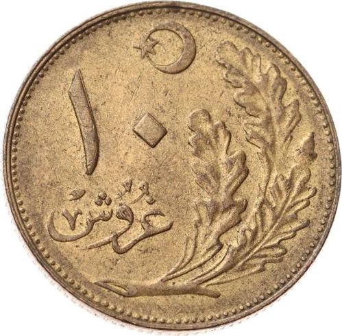 1926 Yılı 10 Kuruş - ÇÇT  TCM3299