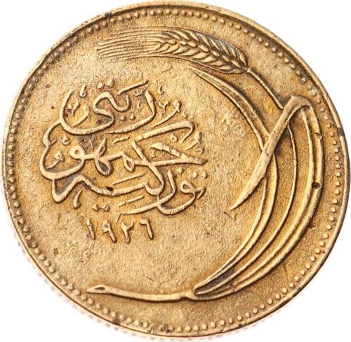 1926 Yılı 10 Kuruş - ÇT/ÇÇT  TCM3300