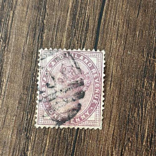 İngiltere Pulu - England Stamp - Postadan Geçmiş Pul Filateli -  Damgalı - Kraliçe Victoria Temalı Pul , 1 PARA - YABANCI PULLAR -NOSTALJİK DOĞUM GÜNÜ HEDİYESİ