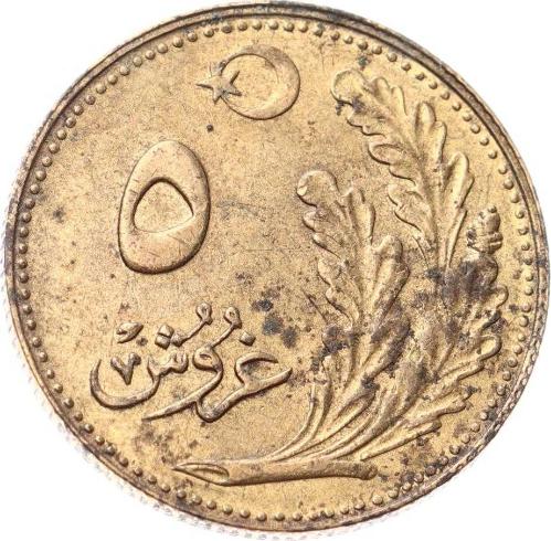 1341 (1925) Yılı 5 Kuruş - ÇT/ÇÇT  TCM3306