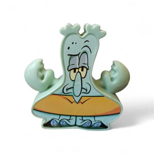 vintage Squidward Figür - SüngerBob Kare Pantolon & 11 cm