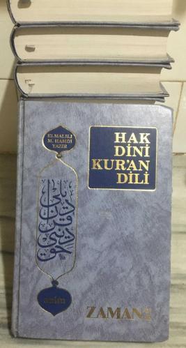 HAK DİNİ KUR'AN DİLİ ( 10 CİLT TAM TAKIM )
