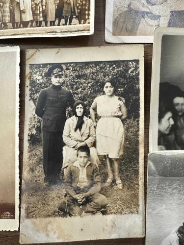 Antika Durumunda 8 adet eski siyah beyaz karışık fotoğraflar kolleksiyonluk