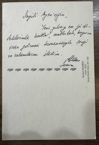 1923 İzmir Kayıhan keskinok güneş renkli atlılar tablosu eski basım kartpostal Nadir