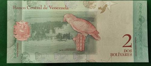 2018 YILI VENEZUELLA 2 BOLİVAR   HİÇ KULLANILMAMIŞTIR.