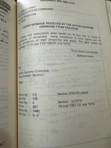 Osmanlı Ermenileri ile ilgili belgeler Vol 2 kitap