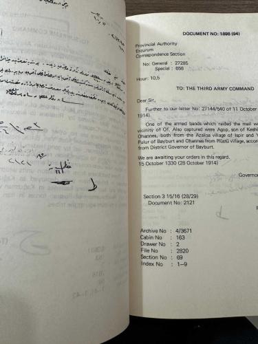 Osmanlı Ermenileri ile ilgili belgeler Vol 2 kitap