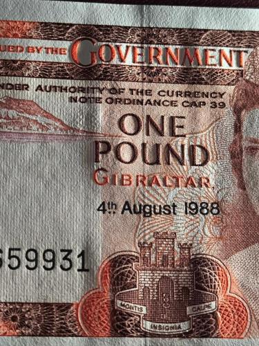 Cebelitarık 1 Pound ( Kraliçe Elizabet )ÇİL