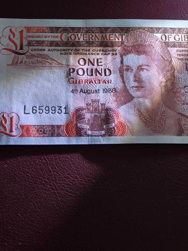 Cebelitarık 1 Pound ( Kraliçe Elizabet )ÇİL