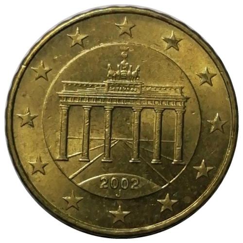 Almanya 2002 Yılı 10 Cent (Euro Cent) ÇİL