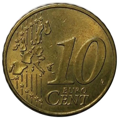 Almanya 2002 Yılı 10 Cent (Euro Cent) ÇİL