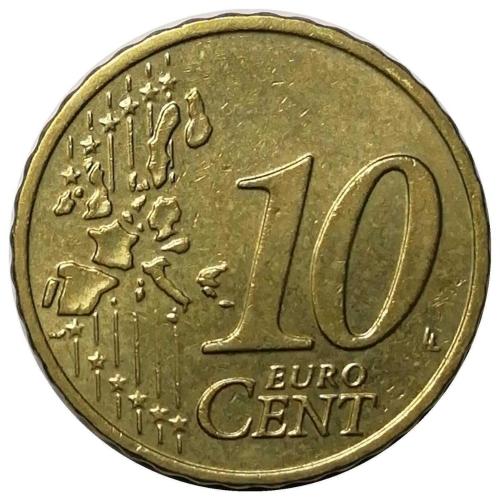 İrlanda 2003 Yılı 10 Cent (Euro Cent) ÇİL