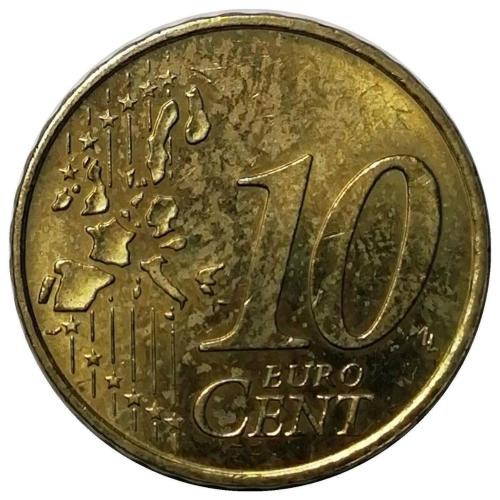 Almanya 2002 Yılı 10 Cent (Euro Cent) ÇİL