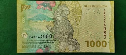 2022  YILI ENDONEZYA 1000 RUPİ  HİÇ KULLANILMAMIŞTIR.