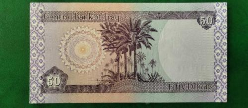 2003  YILI IRAK 50 DİNAR HİÇ KULLANILMAMIŞTIR.