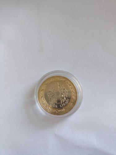 1 TL AYASOFYA ibadete Açılışı 2020 ÇİL yeni Halinde HATIRA basım