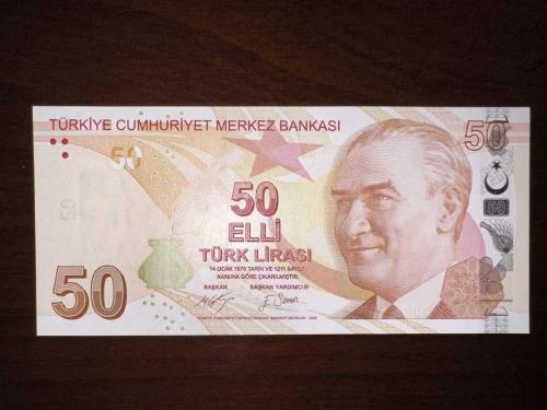 9. EMİSYON 50 TÜRK LİRASI  C 359 224953  ÇİL ( TAM RADAR  )  TCB  4303