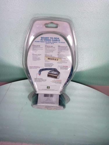 Manhattan SCART to RCA + S-Video Cable