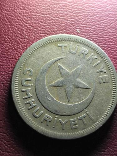 1939 Nikel 10 kuruş Madeni Para