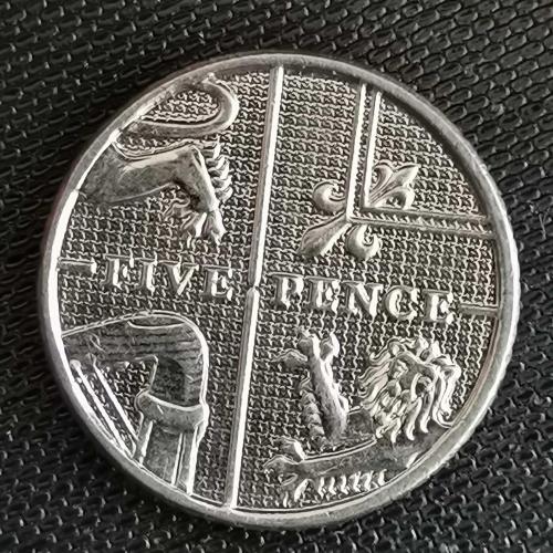İNGİLTERE   2012      5  PENCE