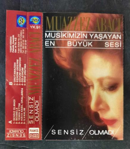 SADECE KARTONETTİR * KASET YOKTUR * MUAZZEZ ABACI * SENSİZ OLMADI