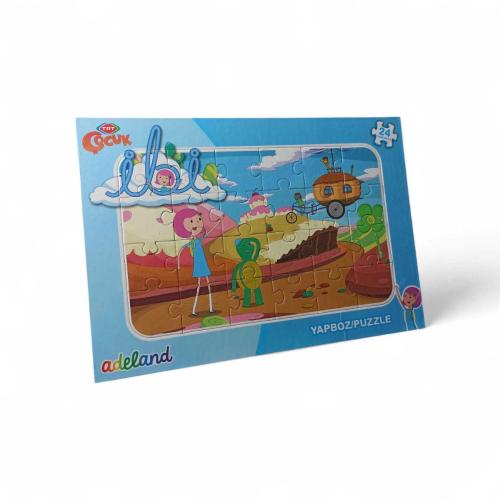 adeland 24 parça karton puzzle & 34 x 24 cm