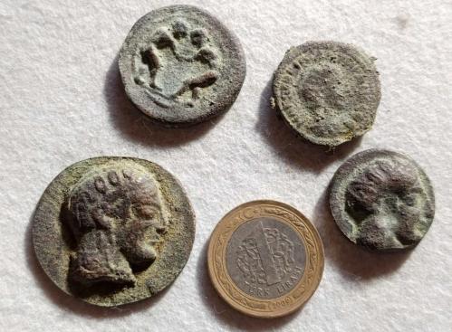 Turistik, Hatıra amaçlı basılmış sikke lotu, Hatıra para - Sikkeler 4 Adet lot - 7