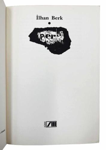 Pera. Şiir [İLK BASKI]