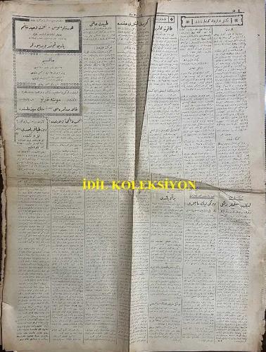 Osmanlıca Vakit Gazetesi, Orijinal Dönem Basım, (Ottoman Newspaper) - 20 Şubat 1926 - Sayı: 2926 - Hicri: 7 Şaban 1344 - Mösyö (Henry) de Jouvenel Dün Suriye'ye Avdet Etti. Muallak Mesailin Hepsi Halledilmişitir. İtilafnamenin Musaddak Suretleri Tarafeyn Hükümetlerince Tasvip Edildikten Sonra Beyrut'ta Teati Edilecektir - (Fotoğraf) Reis-i Cumhur (Gazi Mustafa Kemal Paşa) Hazretleri Suriye Komiserinin Ziyaretini Kabul Ettikten Sonra Köşklerinden Müfarakat Buyuruyorlar - (Fotoğraf) Henry de Jouvenel'in Ankara'da Alınan Son Resmi - Millet Meclisi'nde Maarif Kanunu Müzakere Edilirken - Kız Sanayi Mekteplerini Kapatmak Doğru mu? Türkiye'de Ancak Dört Tane Olan Bu Mektepler Mühim Bir İhtiyacımıza Cevap Veren Kıymetli Müesseselerdir - Mübadilleri Verilen Emlak Satılacak mı, Satılmayacak mı? Ankara Muhabirimiz Bu Mesele Hakkında Maliye, Dahiliye Vekaletlerinden, İskan Müdüriyet-i Umumiyesinden Aldığı İzahatı Bildirerek Son Vaziyeti Tespit Ediyor