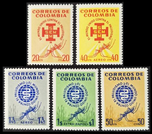 +++ KOLOMBİYA SITMA İLE MÜCADELE       1962   - DAMGASIZ