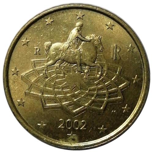 İtalya 2002 Yılı 50 Cent (Euro Cent) ÇİL