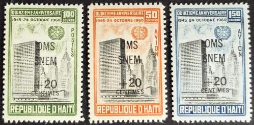 +++ HAİTİ SITMA İLE MÜCADELE       1962 SÜRŞARJLI    - DAMGASIZ