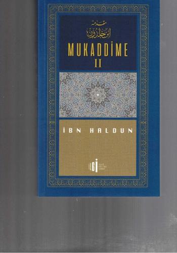 MUKADDİME - İKİ CİLT TAKIM ÖZEL KUTUSUNDA