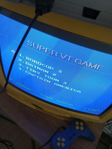 Atari Kaseti '' Robocop 3 , Captain America , Batman , Tiny Toon 4 in 1 ''