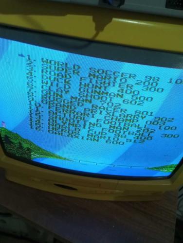 Atari Kaseti '' Super 1000000 ,Soccer , Mario , Road Fighter ,Duck Hunt ,Gun Man.''