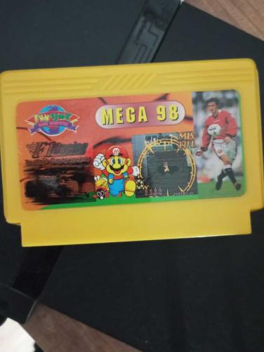 Atari Kaseti '' Mega 98 , Soccer ,Super Mario , Duck Hunt vs.''