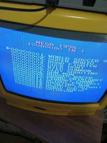 Atari Kaseti '' Mega 98 , Soccer ,Super Mario , Duck Hunt vs.''