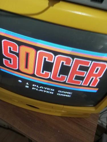 Atari Kaseti '' Mega 98 , Soccer ,Super Mario , Duck Hunt vs.''