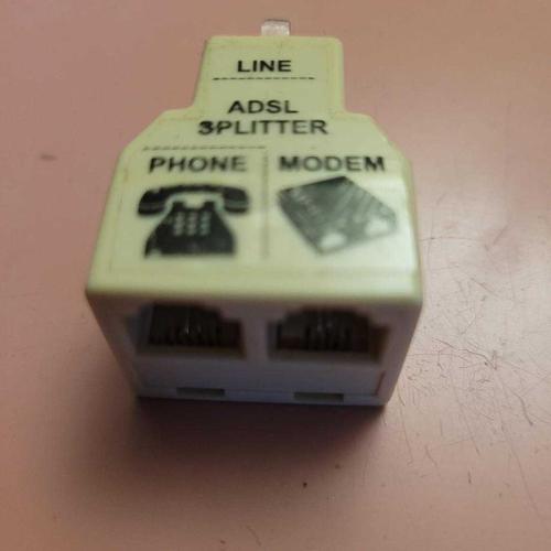 ADSL AYIRICI. SPLİTTER.  PARAZİT CIZIRTI ÖNLEYİCİ AYNI ZAMANDA.